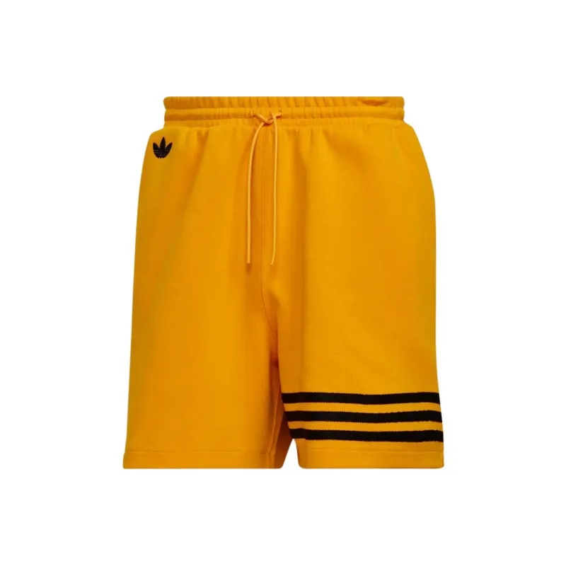 Adidas Originals Casual Shorts Men Yellow-0