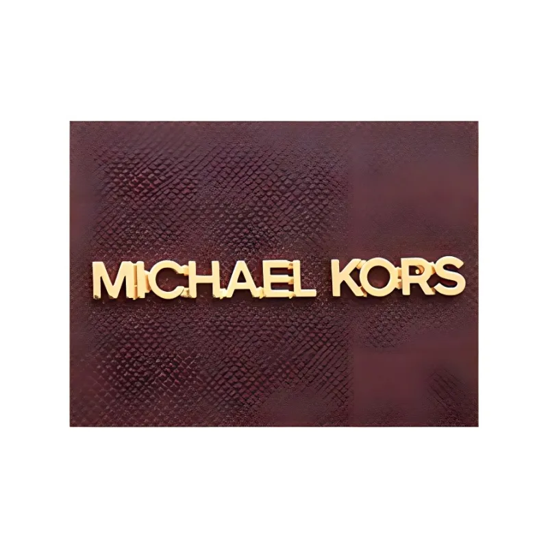 MICHAEL KORS Jet Set Travel Leather Tote Bag, Shopping Bag, Handbag, Shoulder Bag Tubas Women's Burgundy-4