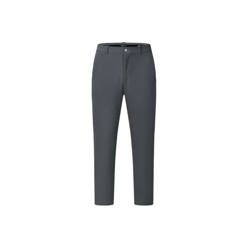 FILA Golf Series Casual Pants Men's Fiber Black