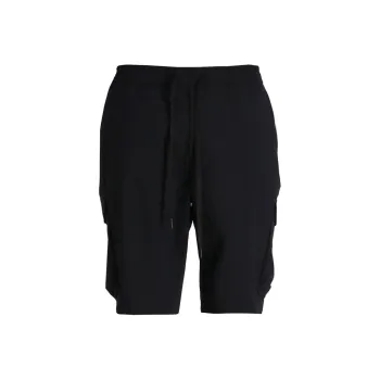 BOSS Urbanex Logo-patch Shorts