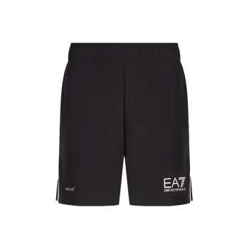 EMPORIO ARMANI Logo Printed Elasticated Waist Track Shorts