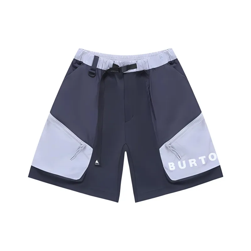BURTON AIZAWA Spring And Summer Outdoor Collection Casual Shorts Men Black Gray Color-0