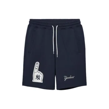 New Era Casual Shorts Men Navy Blue