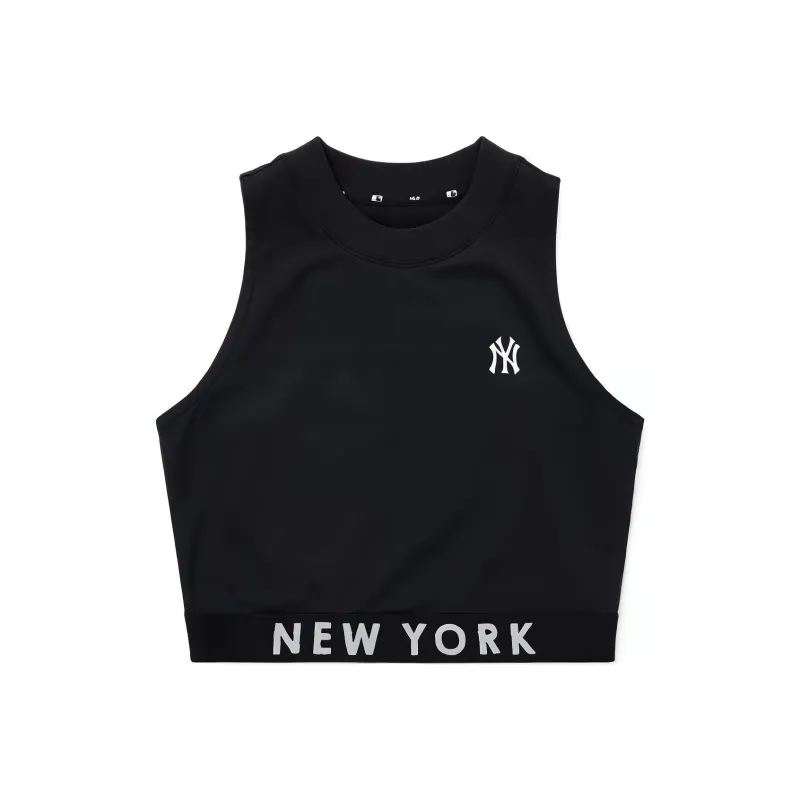 MLB Base Logo Tank Tops Women's Black-0