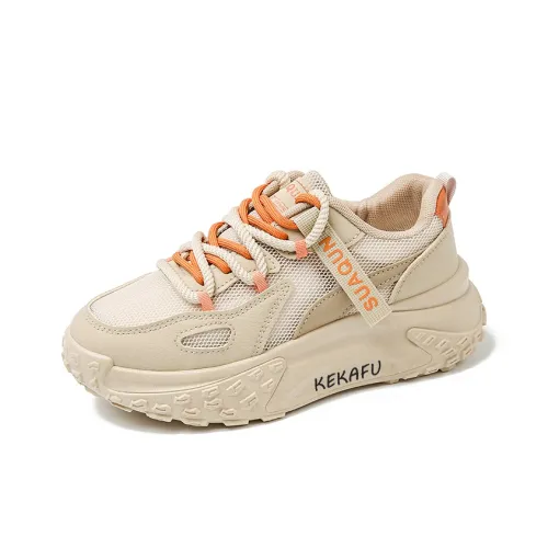KEKAFU Breathable Low Top Chunky Sneakers Women's