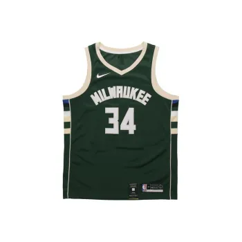 Nike Nba Milwaukee Bucks Giannis Antetokounmpo Icon Edition Dri Fit Swingman Jersey