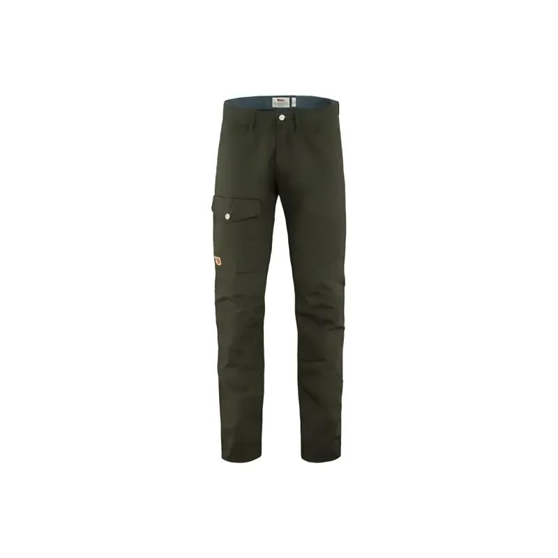 Fjallraven Casual Pants Men's Olive Green-0