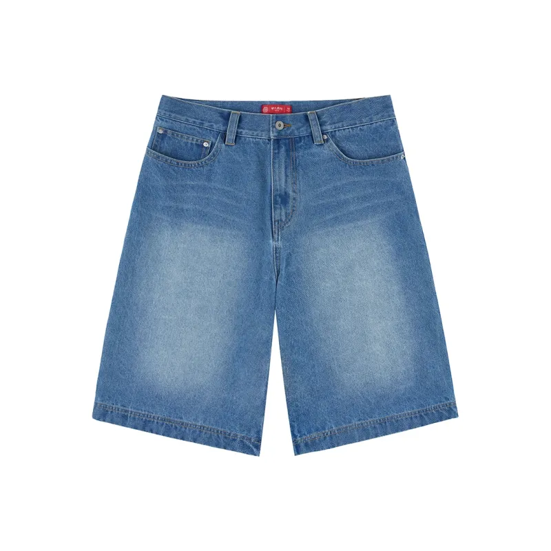 OCCUPY Denim Shorts Unisex-4