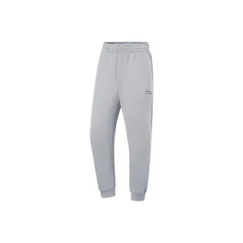 LiNing Sports Life Collection Casual Pants Men's Geological Gray