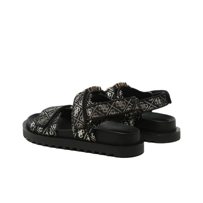 GUESS Fabelis Beach Sandals Women's Black-3
