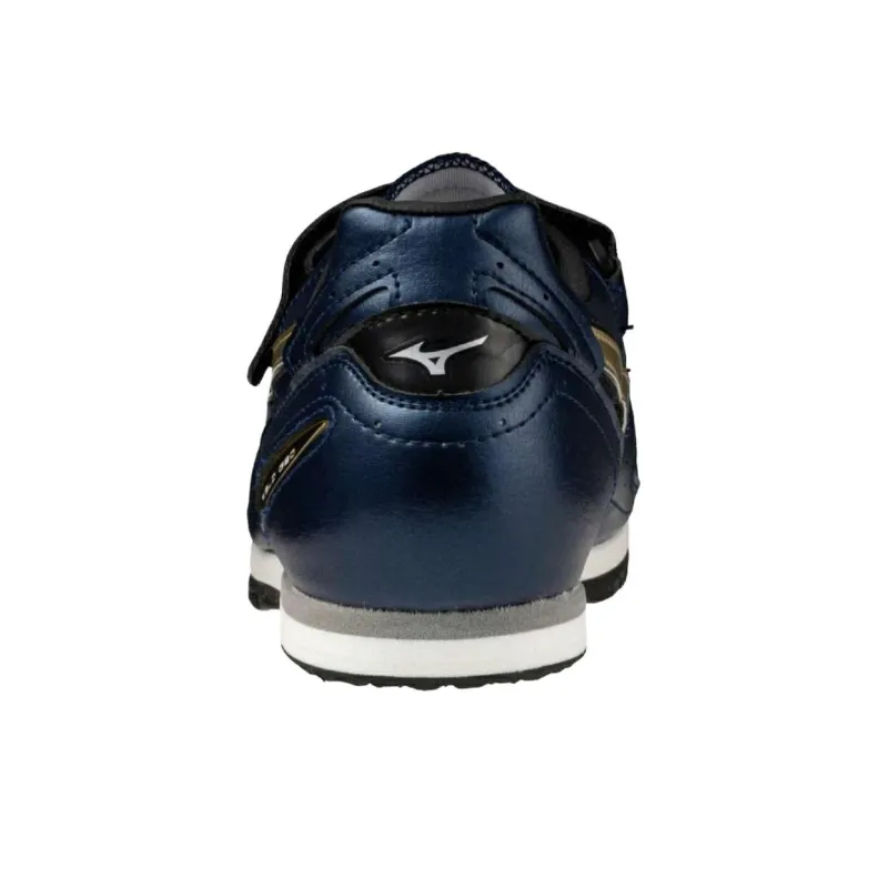 Mizuno Anti Slip Wear Resistant Low Top Track & Field Competition Running Shoes Men's Marine Blue-1