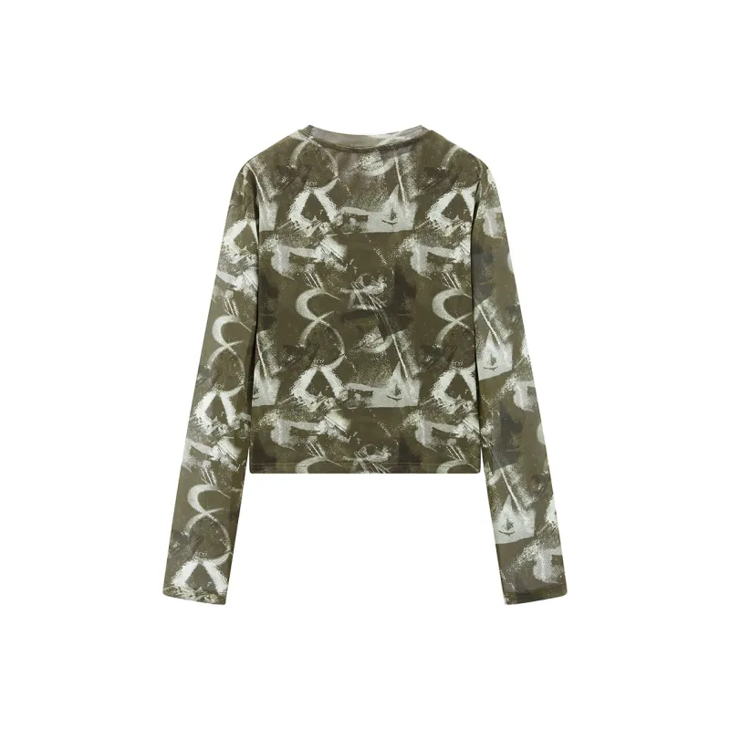 PEACEBIRD T Shirt Women's Turtle Green-1