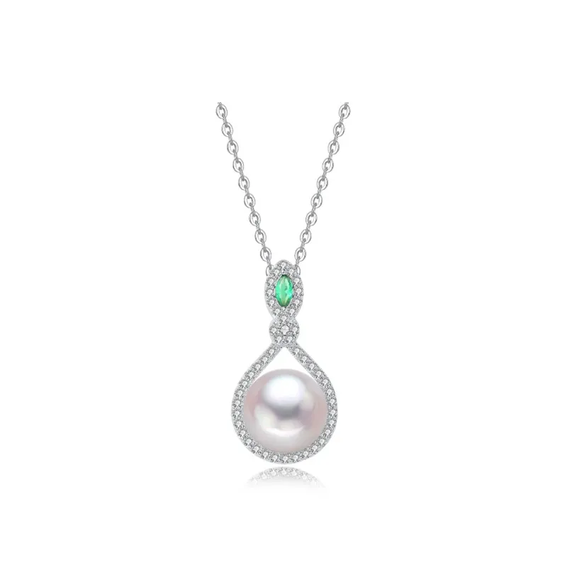 LAOMIAO Pearl Necklaces Women's-0