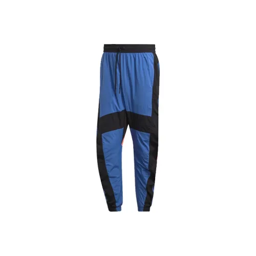 Adidas Knitted Sports Pants Men's Royal Blue