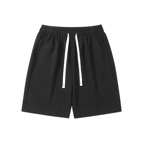 NAXUSTO Casual Shorts Unisex Black