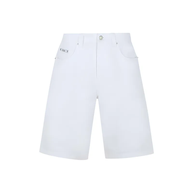 MOSCHINO Buttoned Bermuda Shorts-0
