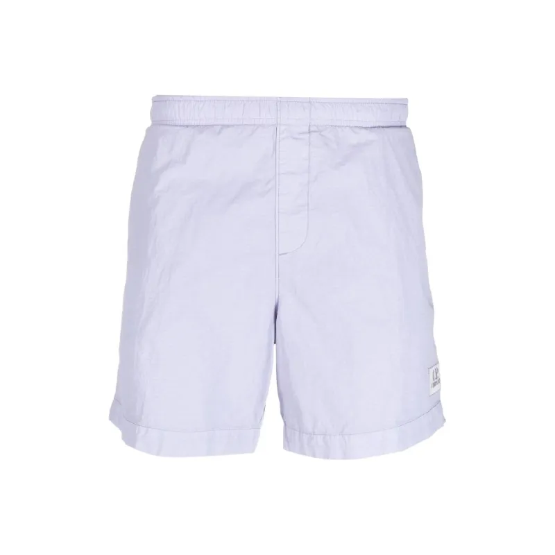 C.P.Company Logo patch Elasticated waist Shorts-0