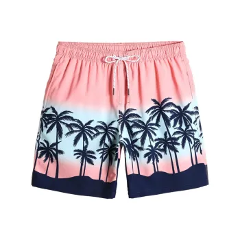 GAILANG Beach Shorts Men Light Purple