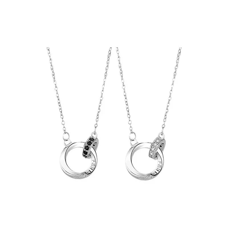 ZHOUBAIFU S925 Silver Necklaces Unisex-0