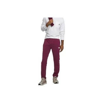 THE NORTH FACE Knitted Sweatpants Men's Red Purple Color