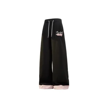 PISYPOX Casual Pants Unisex Black