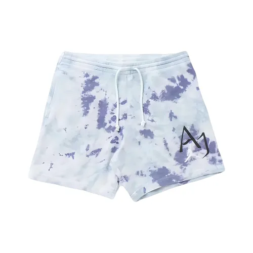 JORDAN Sport Casual Shorts Men Green Purple