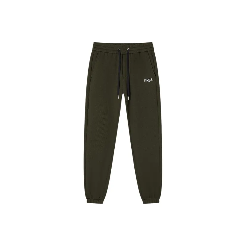 KARL LAGERFELD FW24 Casual Pants Men's Army Green-0