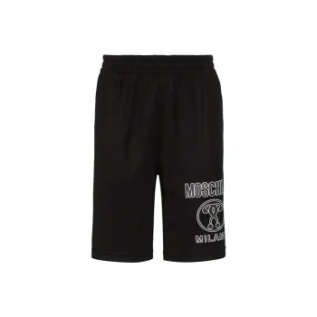 MOSCHINO Sports Shorts Unisex Black