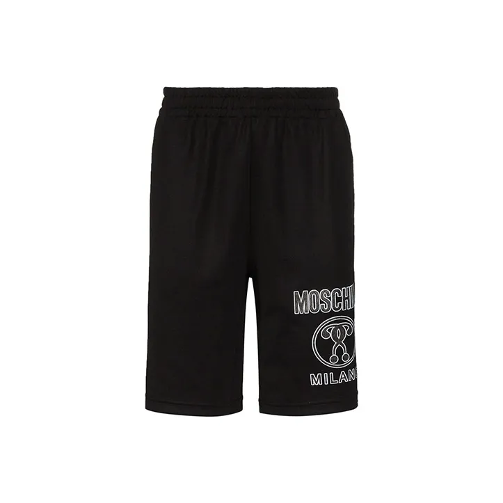 MOSCHINO Sports Shorts Unisex Black-0