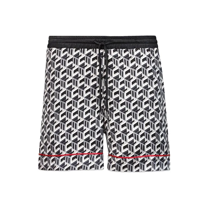 MCM Casual Shorts Men Black-0