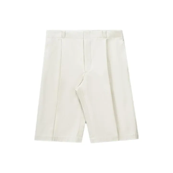 THOM BROWNE· THOM BROWNE FW23 Early Autumn Collection Casual Shorts Men's Natural White-0