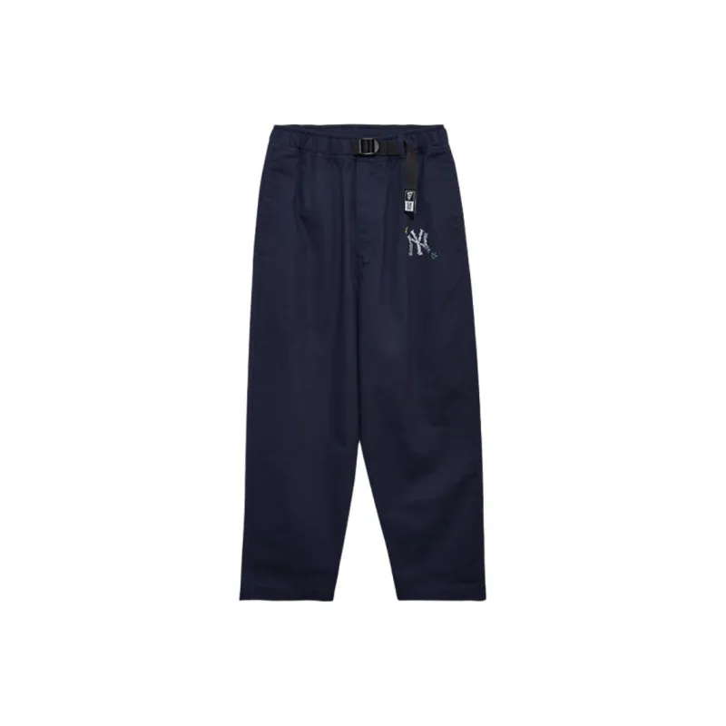 New Era Casual Pants Unisex Navy Blue-0