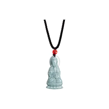 HUISHI Glutinous Jade Necklaces Unisex