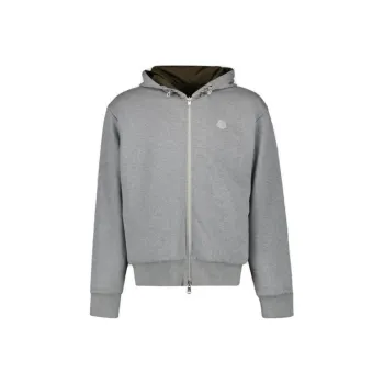 Moncler Reversible Zip Up Hooded Track Jacket