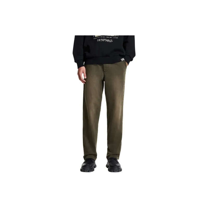 JACK JONES· Casual Pants Men's Black Olive-0