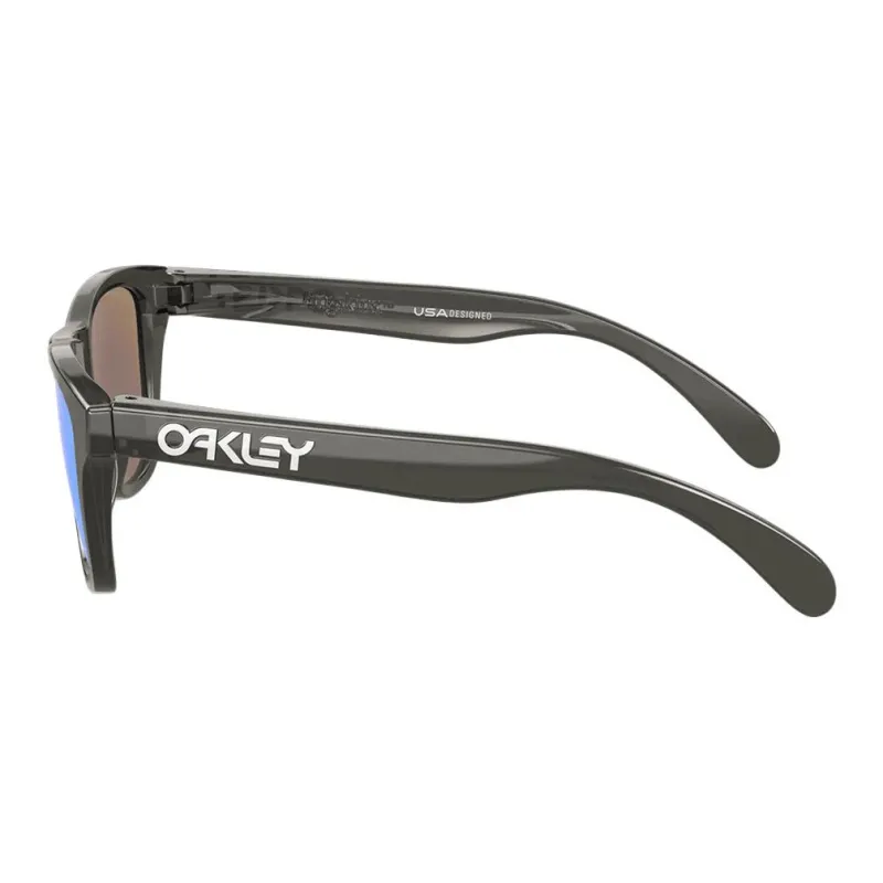 Oakley Plastic Square Sunglasses Unisex Black-2
