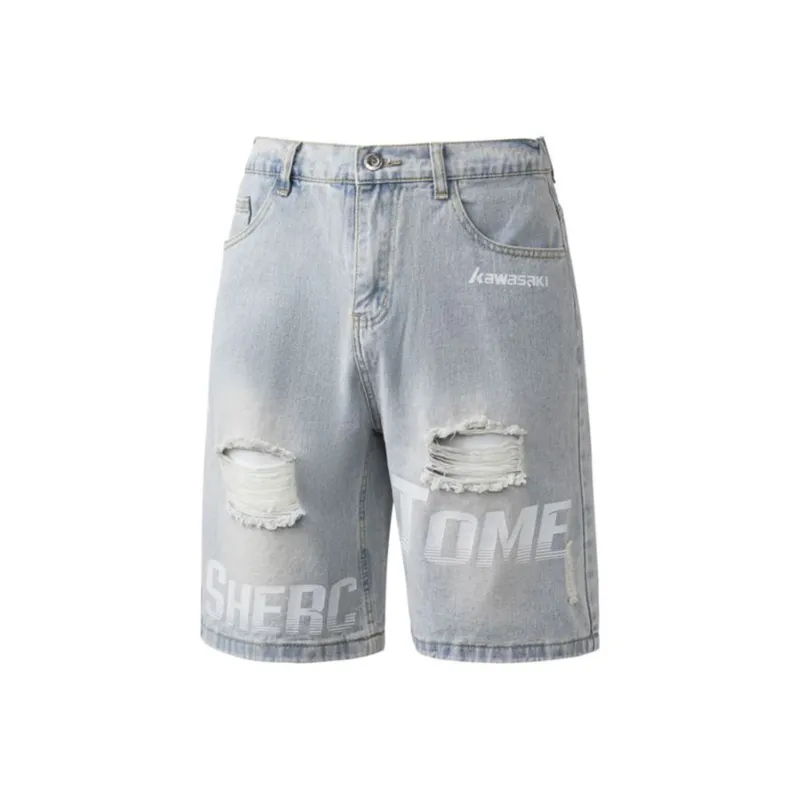 Kawasaki Denim Shorts Unisex-0