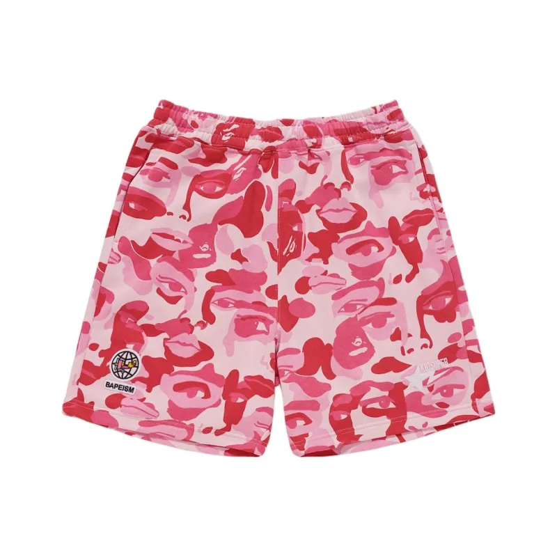 Bape X KidSuper Camo Sweat Shorts-2