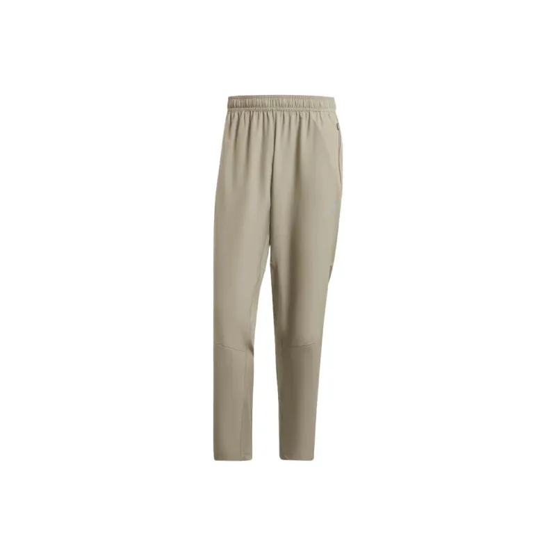Adidas AEROREADY Casual Pants Men's Khaki-0