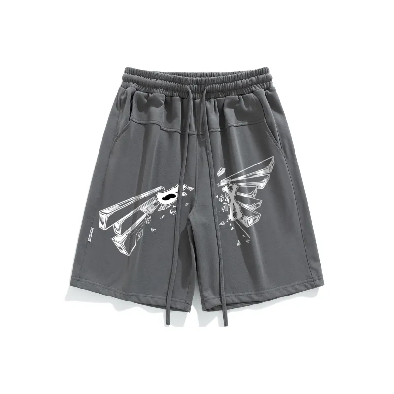 B.X Casual Shorts Unisex-4