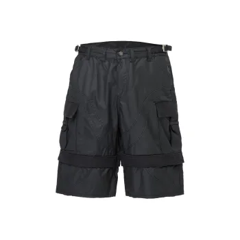FIRE 2 COLD EGO Cargo Shorts Unisex Black