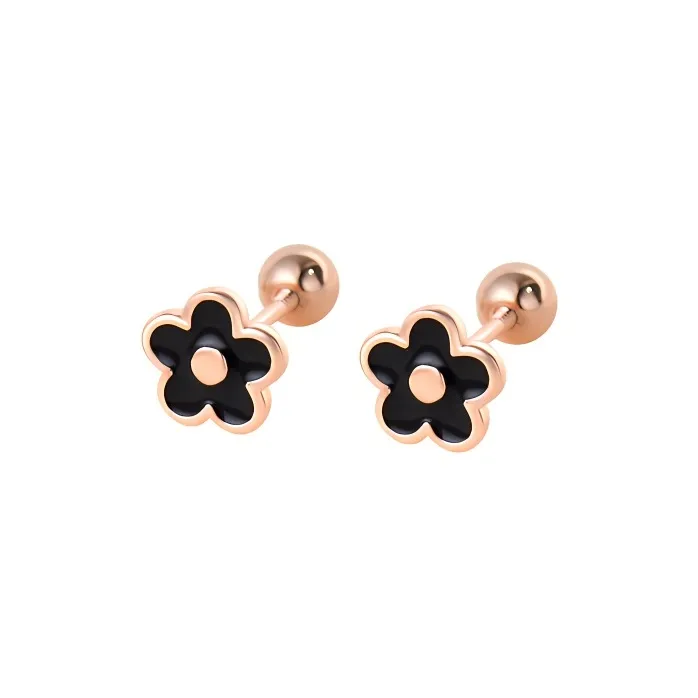QUIET LOVE S925 Silver Stud Earrings Women's-0