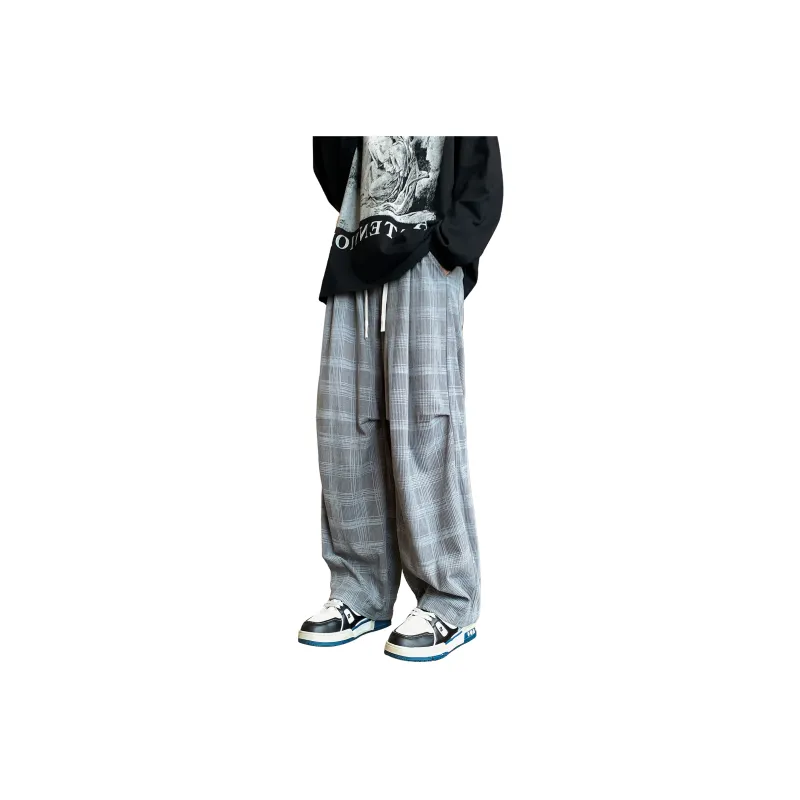 HOKLV Casual Pants Unisex-12