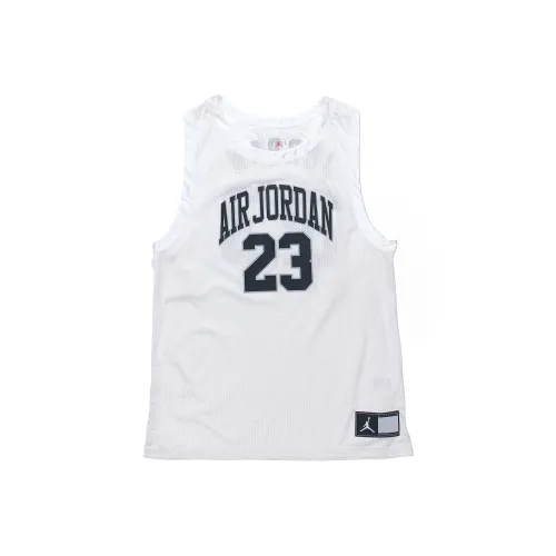 JORDAN Basketball Jerseys Men White