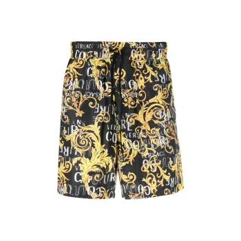 VERSACE JEANS COUTURE Baroque print Swim Shorts