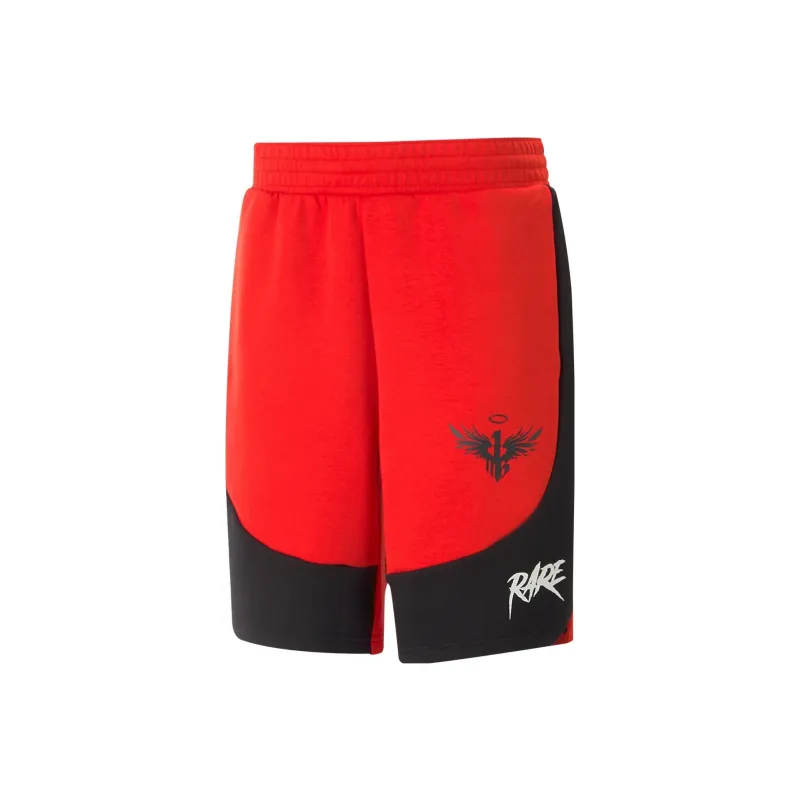 PUMA Casual Shorts Men Mountain Lion Red-0