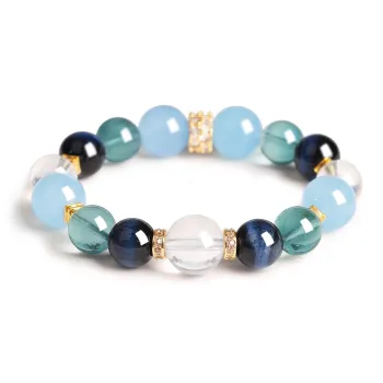 STYLEJING Tiger's Eye Stone Bracelets Unisex