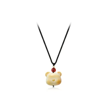 Inkopper Ivory Nut Necklaces Unisex