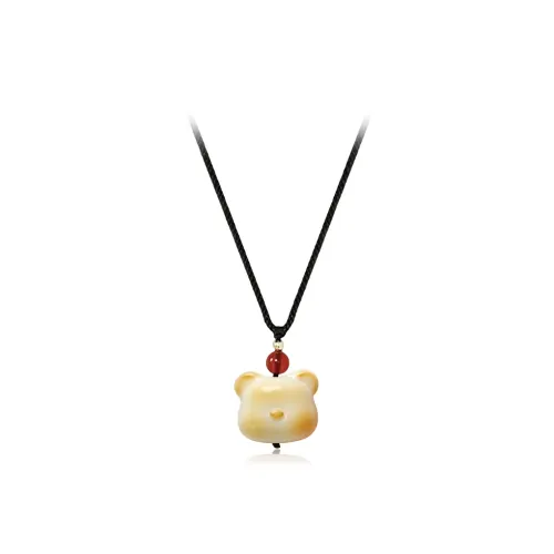 Inkopper Ivory Nut Necklaces Unisex