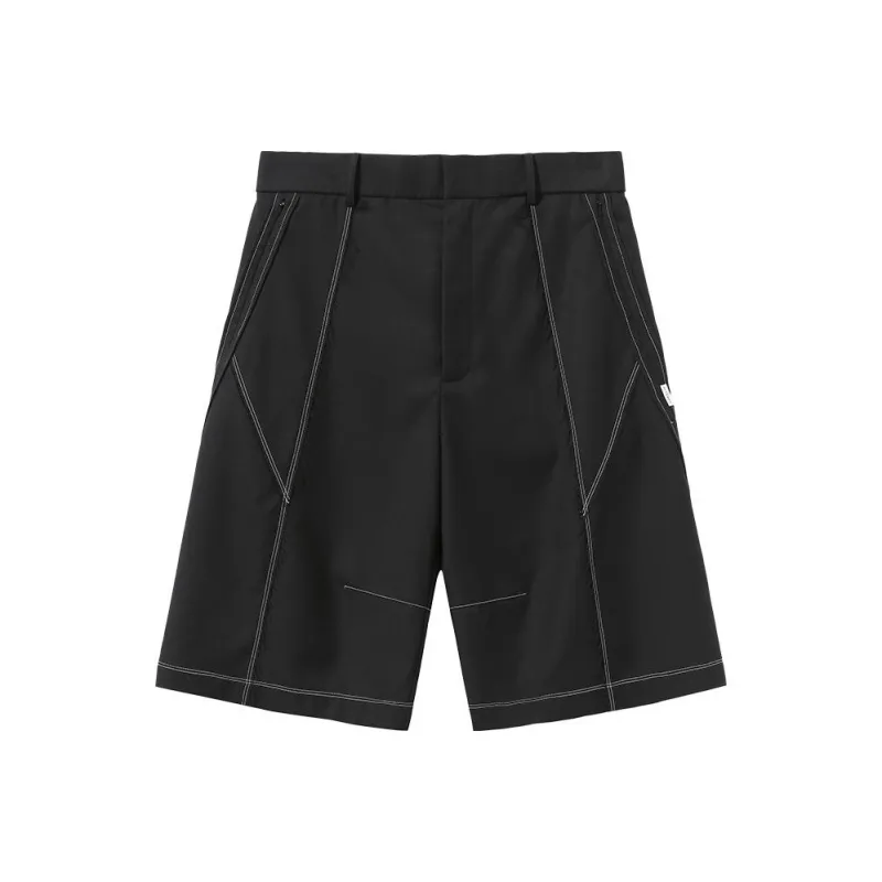 ATTEMPT Casual Shorts Men's Black-0